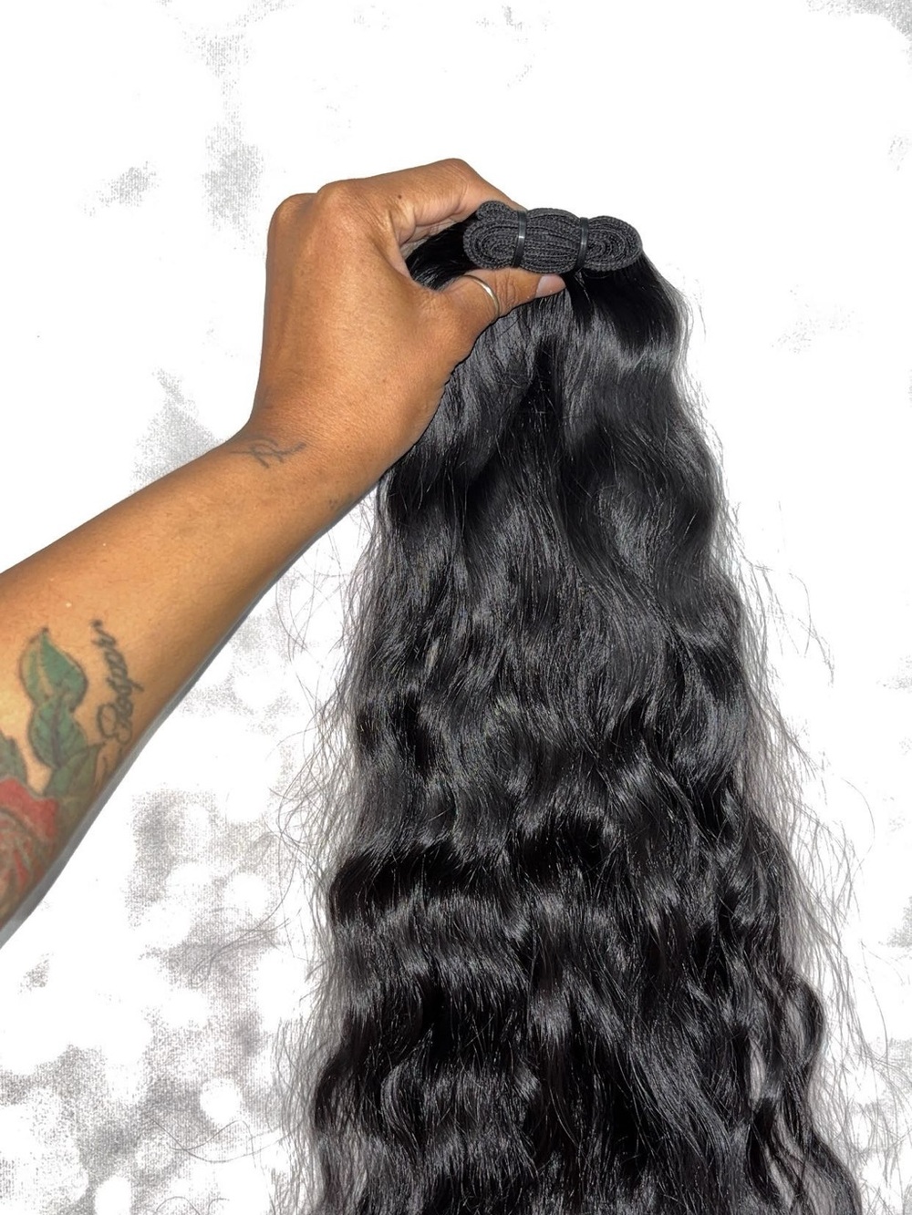 28” RAW Indian hair bundle